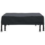 vidaXL Tischdecken Uni Schwarz 62 x 62 x 15 cm 600D Oxford Stoff