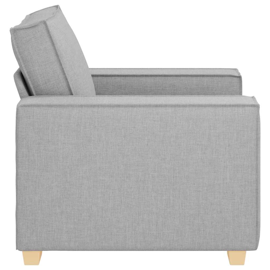 vidaXL Sofa Stuhl Wolkengrau 100x78x84 cm Stoff