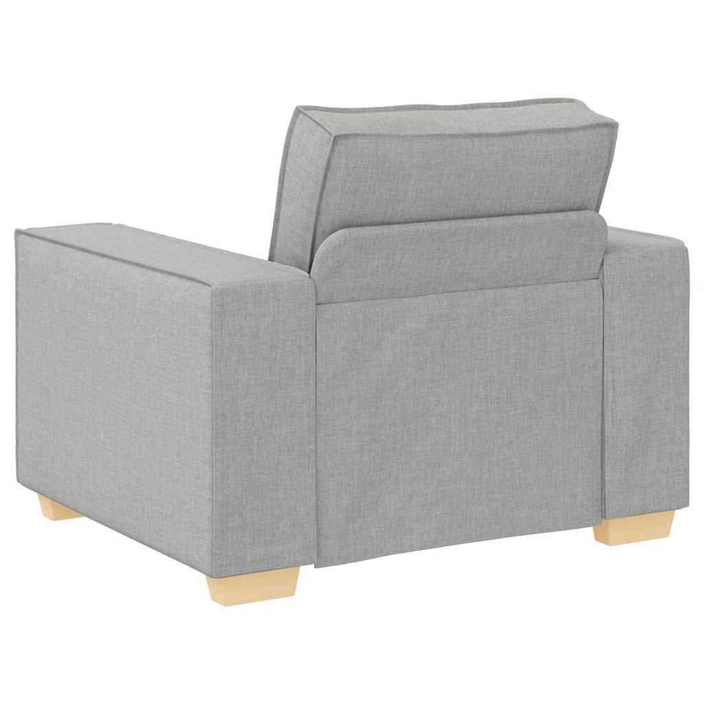 vidaXL Sofa Stuhl Wolkengrau 100x78x84 cm Stoff