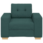 vidaXL Sofasessel Dunkelgrün 100x78x80 cm Stoff