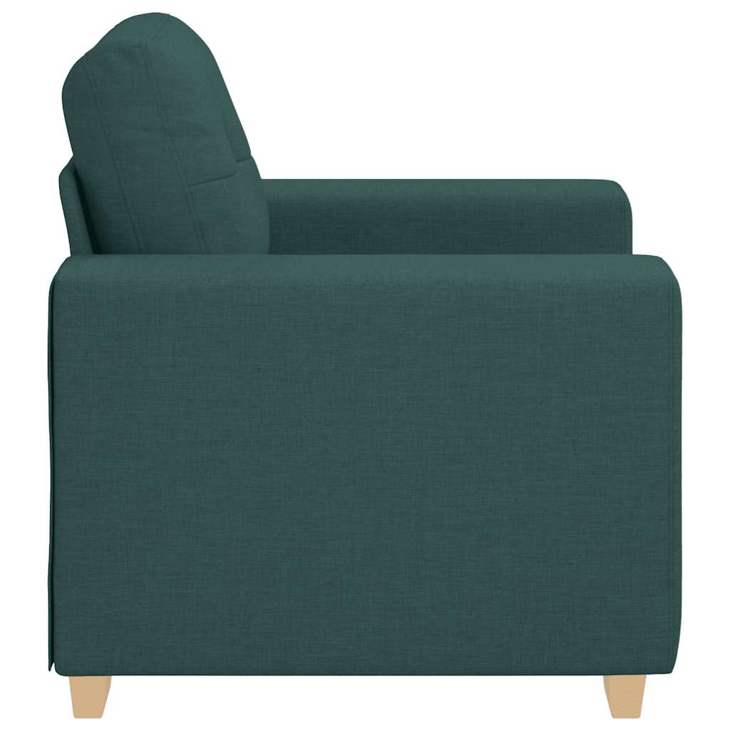 vidaXL Sofasessel Dunkelgrün 100x78x80 cm Stoff