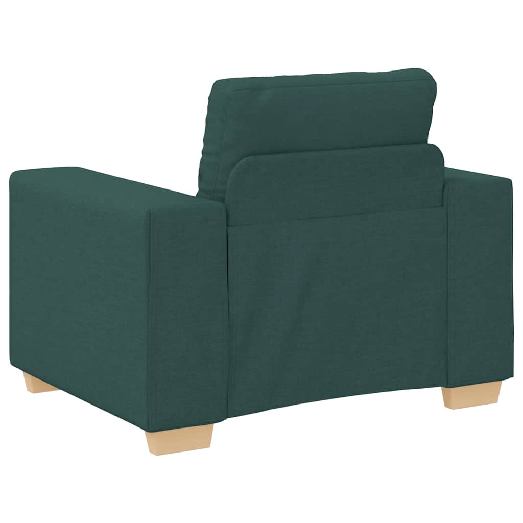 vidaXL Sofasessel Dunkelgrün 100x78x80 cm Stoff