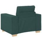 vidaXL Sofasessel Dunkelgrün 100x78x80 cm Stoff