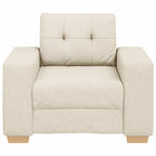 vidaXL Sofa-Sessel Leinen 100x78x80 cm