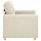 vidaXL Sofa-Sessel Leinen 100x78x80 cm