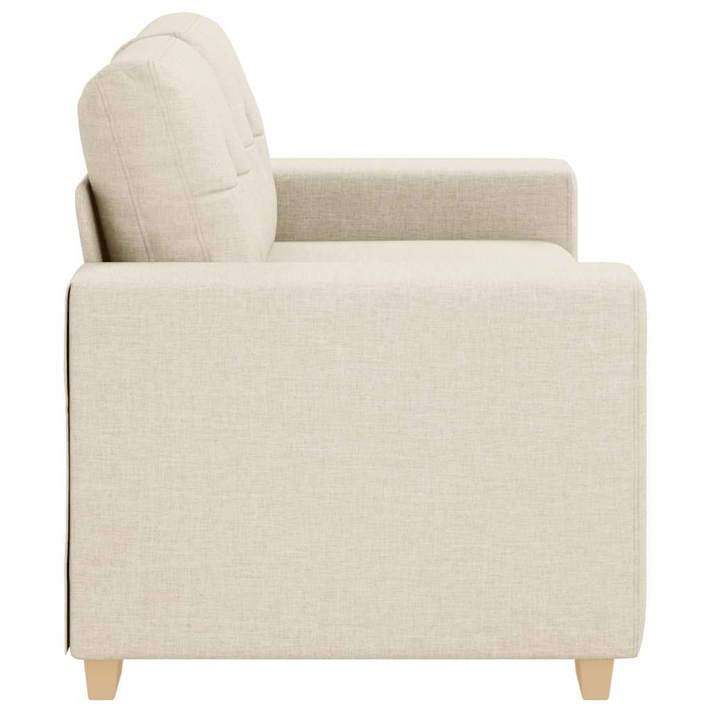 vidaXL Loveseat-Sofa Leinen 160x77x82 cm