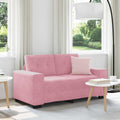 vidaXL | Zweisitzer-Sofa | mit Kissen Dunkelgrün Samt