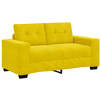 vidaXL | Zweisitzer-Sofa | mit Kissen Dunkelgrün Samt