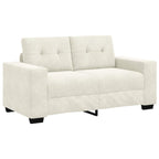 vidaXL | Zweisitzer-Sofa | mit Kissen Dunkelgrün Samt