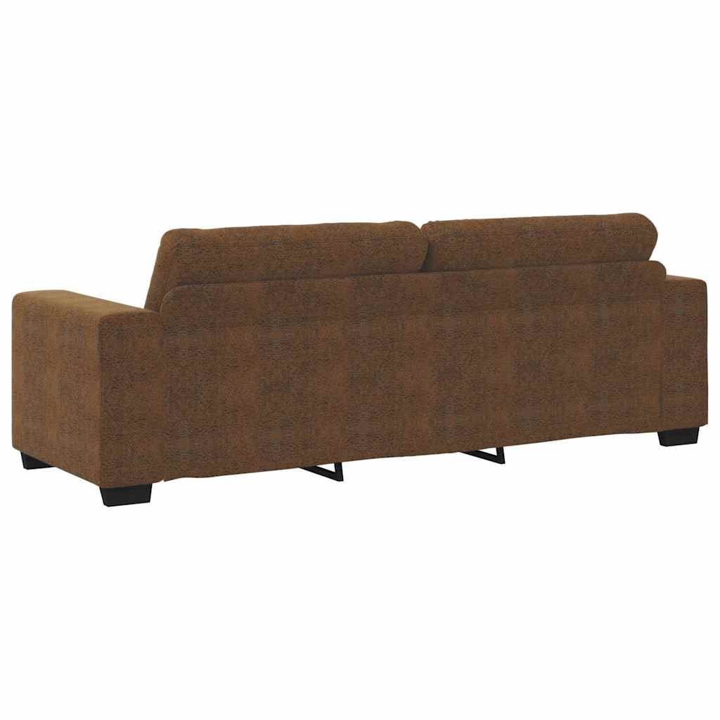 vidaXL 3-Sitzer-Sofa Braun 180 cm Kunstleder
