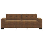 vidaXL 3-Sitzer-Sofa Braun 180 cm Kunstleder