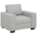 vidaXL Sessel Wolkengrau 100x77x82 cm Stoff
