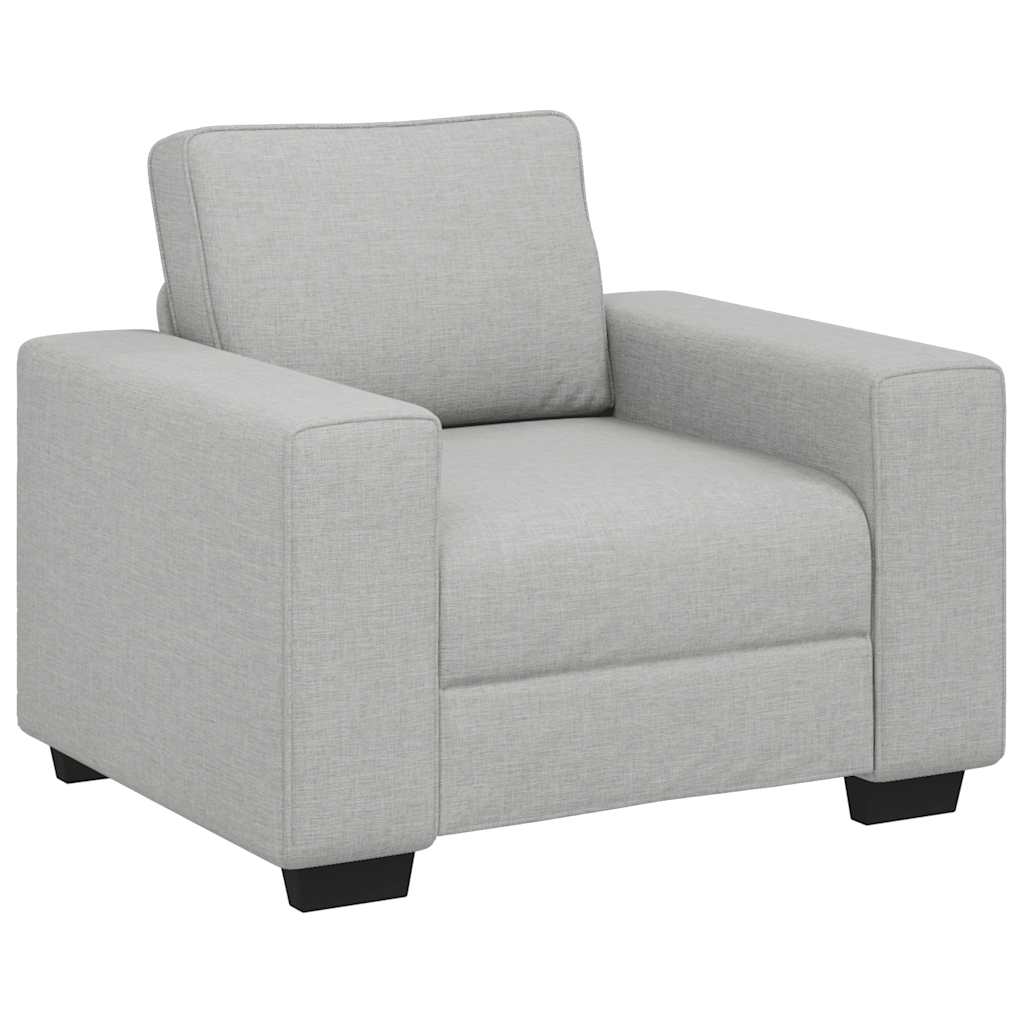 vidaXL Sessel Wolkengrau 100x77x82 cm Stoff