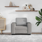 vidaXL Sessel Wolkengrau 100x77x82 cm Stoff