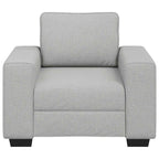 vidaXL Sessel Wolkengrau 100x77x82 cm Stoff