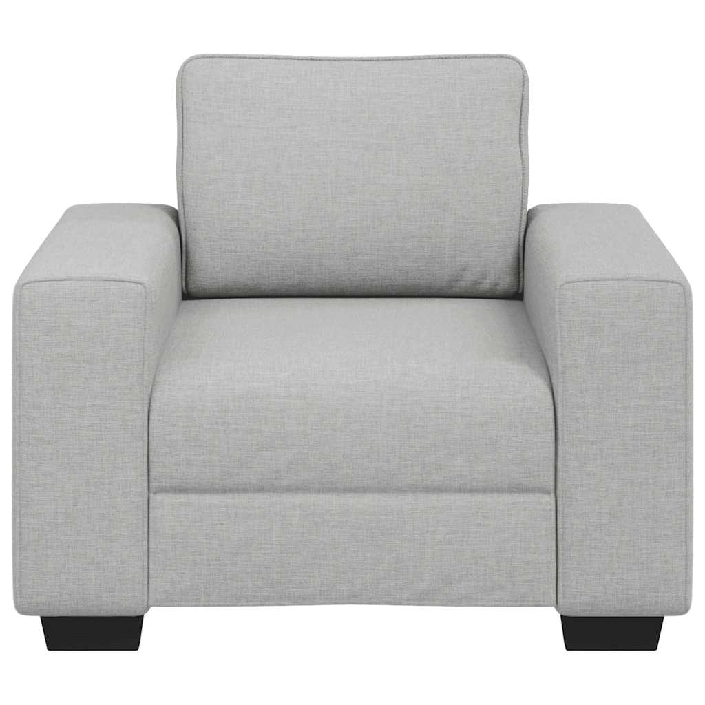 vidaXL Sessel Wolkengrau 100x77x82 cm Stoff