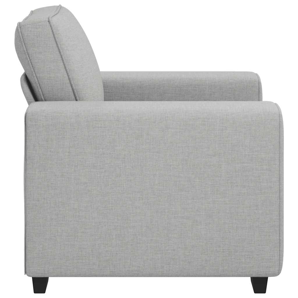 vidaXL Sessel Wolkengrau 100x77x82 cm Stoff