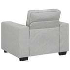 vidaXL Sessel Wolkengrau 100x77x82 cm Stoff