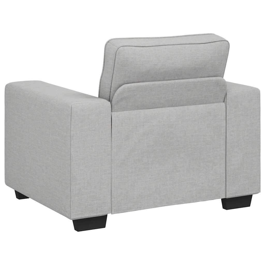 vidaXL Sessel Wolkengrau 100x77x82 cm Stoff