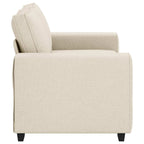 vidaXL | Sofa | mit Kissen mit Kissen Beige 160 x 77 x 82 cm Leinen