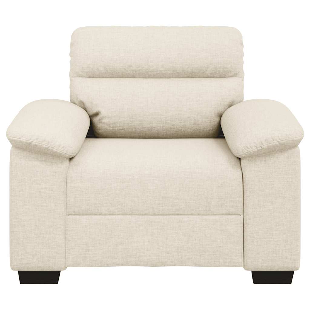 vidaXL Sessel 100x81x84 cm Leinen