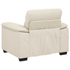 vidaXL Sessel 100x81x84 cm Leinen