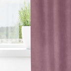 vidaXL Verdunkelungsvorhänge 2 pcs Dunkelrosa 140 x 140 cm Samt