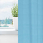 vidaXL Verdunkelungs-Vorhänge mit Ringen 2 pcs Himmelblau 140 x 140 cm