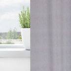 vidaXL Verdunkelungs-Vorhänge mit Ringen 2 pcs Metallic Grau