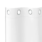 vidaXL Verdunkelungs-Vorhänge mit Ringen 2 pcs Reinweiß 175 x 140 cm