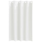 vidaXL Verdunkelungs-Vorhänge mit Ringen 2 pcs Reinweiß 175 x 140 cm