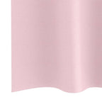 vidaXL Verdunkelungs-Vorhänge mit Ringen 2 pcs Babyrosa 140 x 140 cm