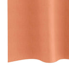 vidaXL Verdunkelungs-Vorhänge mit Ringen 2 pcs Terrakotta 140 x 140 cm