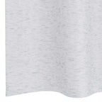 vidaXL Voile-Vorhang 2 pcs Hellgrau 140 x 140 cm Polyester
