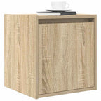 vidaXL Wand-Nachttische 2 Stk. Sonoma-Eiche 38x34x40 cm