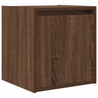 vidaXL Wand-Nachttisch Braun Eichen-Optik 38x34x40 cm