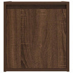 vidaXL Wand-Nachttisch Braun Eichen-Optik 38x34x40 cm