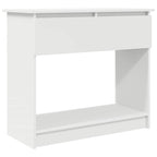 vidaXL Konsolentisch mit Schubladen Weiß 85,5x38,5x74,5 cm