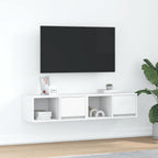 vidaXL TV-Schränke 2 Stk. Weiß 60x31x25,5 cm Holzwerkstoff