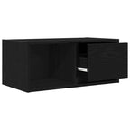 vidaXL TV-Schränke 2 Stk. Schwarz Eichen-Optik 60x31x25,5 cm