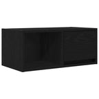 vidaXL TV-Schränke 2 Stk. Schwarz Eichen-Optik 60x31x25,5 cm