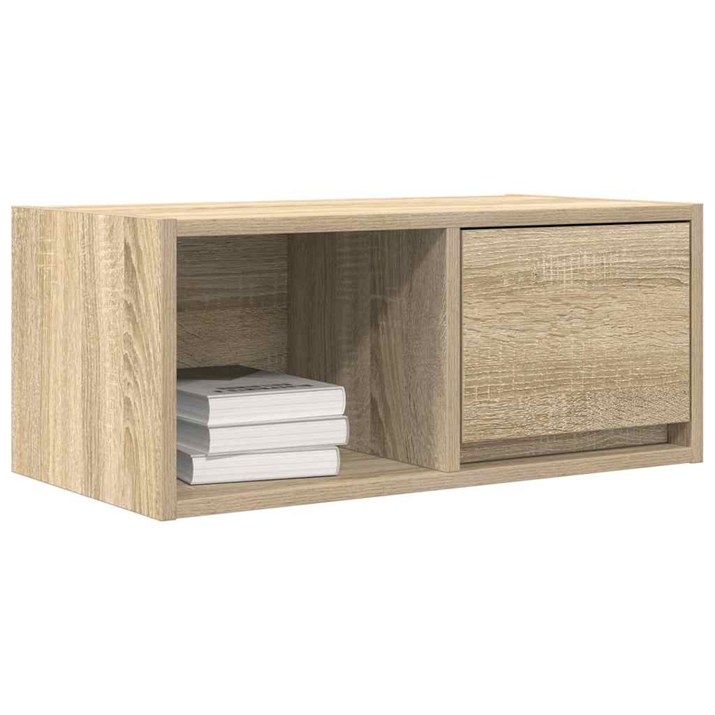 vidaXL TV-Schränke 2 Stk. Sonoma-Eiche 60x31x25,5 cm Holzwerkstoff