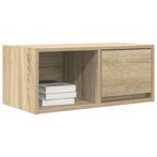 vidaXL TV-Schränke 2 Stk. Sonoma-Eiche 60x31x25,5 cm Holzwerkstoff