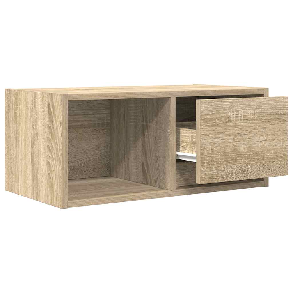 vidaXL TV-Schränke 2 Stk. Sonoma-Eiche 60x31x25,5 cm Holzwerkstoff