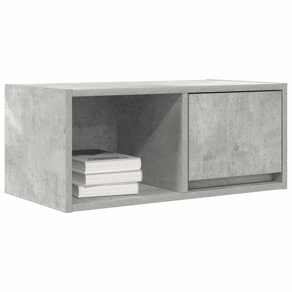 vidaXL TV-Schränke 2 Stk. Betongrau 60x31x25,5 cm Holzwerkstoff