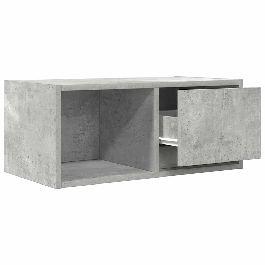 vidaXL TV-Schränke 2 Stk. Betongrau 60x31x25,5 cm Holzwerkstoff