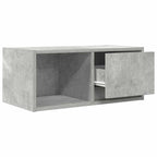vidaXL TV-Schränke 2 Stk. Betongrau 60x31x25,5 cm Holzwerkstoff
