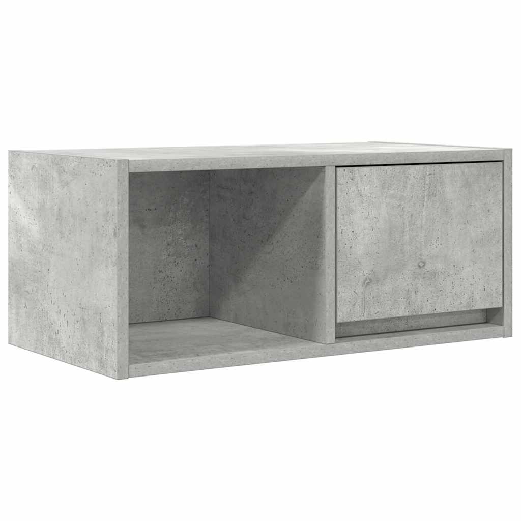 vidaXL TV-Schränke 2 Stk. Betongrau 60x31x25,5 cm Holzwerkstoff