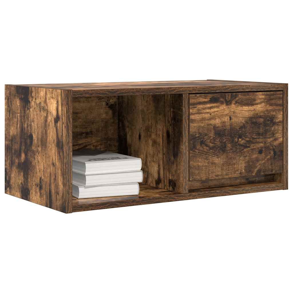 vidaXL TV-Schränke 2 Stk. Räuchereiche 60x31x25,5 cm Holzwerkstoff