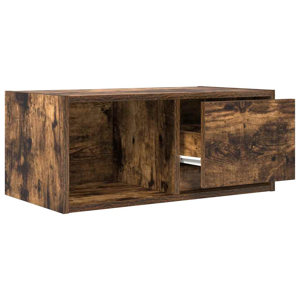 vidaXL TV-Schränke 2 Stk. Räuchereiche 60x31x25,5 cm Holzwerkstoff